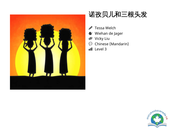 诺孜贝儿和三根头发封面