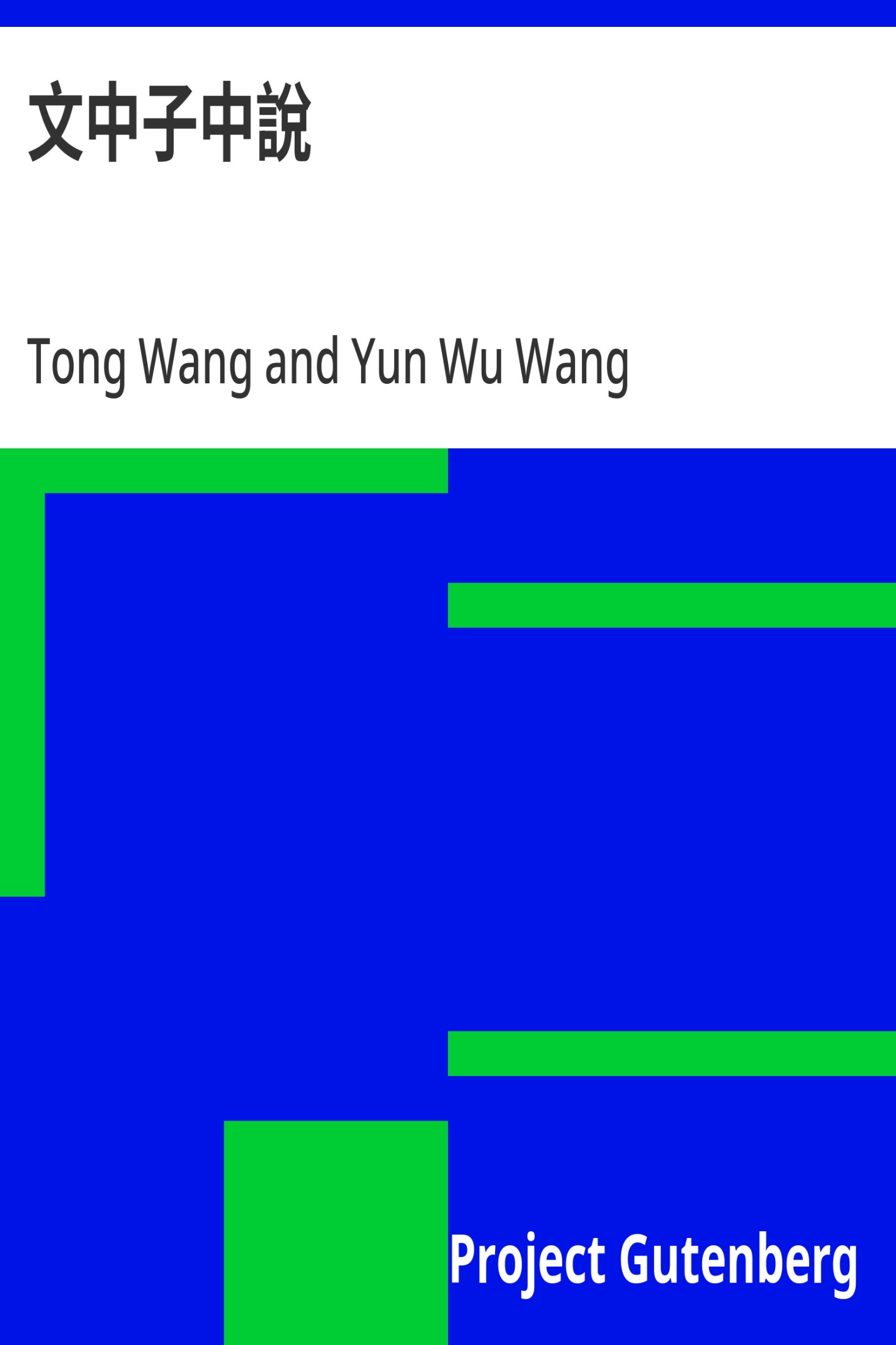 文中子中说 · 电子书内封面